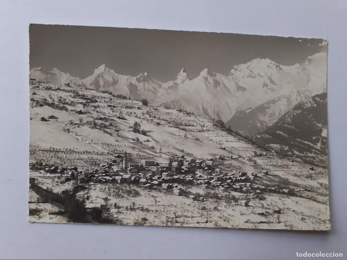 Postais: POSTAL - FRANCIA - BASSE NENDAZ DR. FAVRE ET LES MUVERANS - S/C