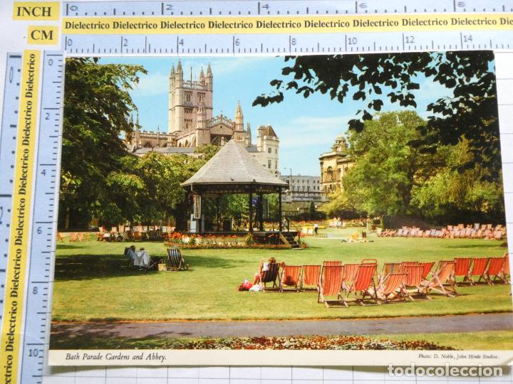 Postkarten: POSTAL DE REINO UNIDO GRAN BRETA&Ntilde;A .BATH PARADE GARDENS AND ABBEY 2335