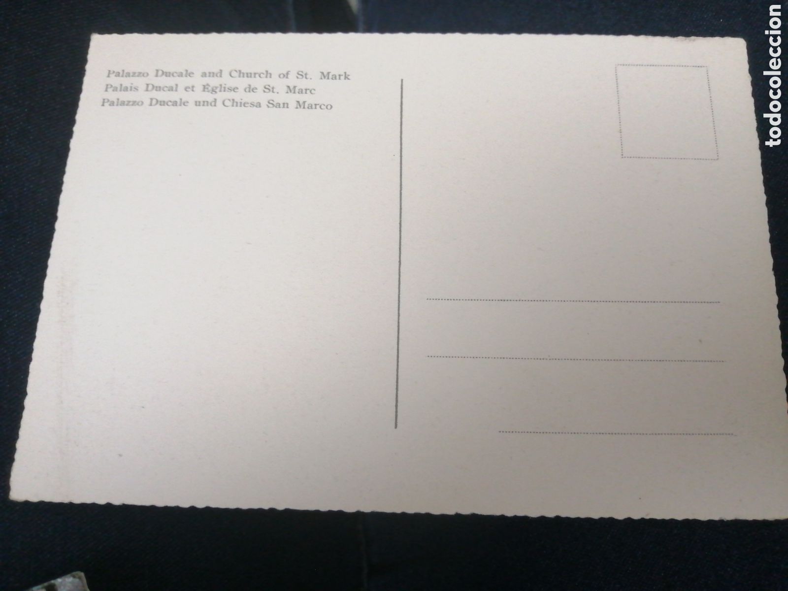 Postales: VENECIA, POSTAL ANTIGUA, SIN CIRCULAR - Foto 2