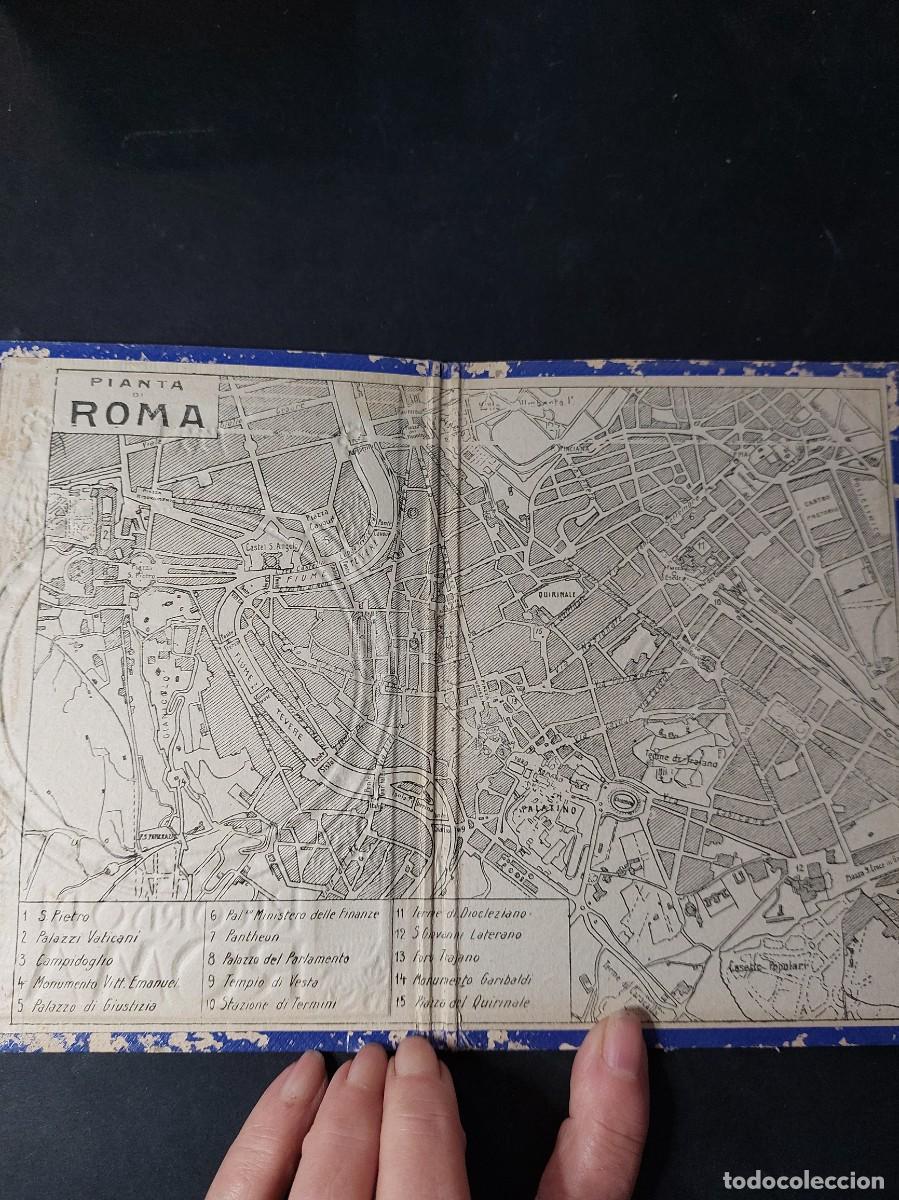 Postales: Ricordo di Roma- pianta di roma