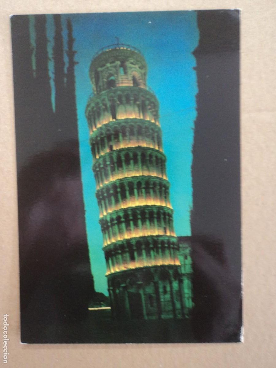 Torre pendiente de Pisa - Postal
