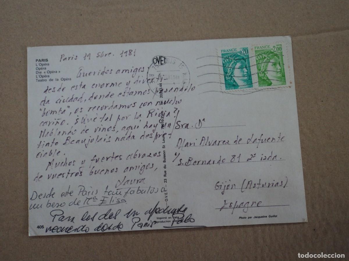 Postales: Par&iacute;s - Teatro de la Opera - Foto 2