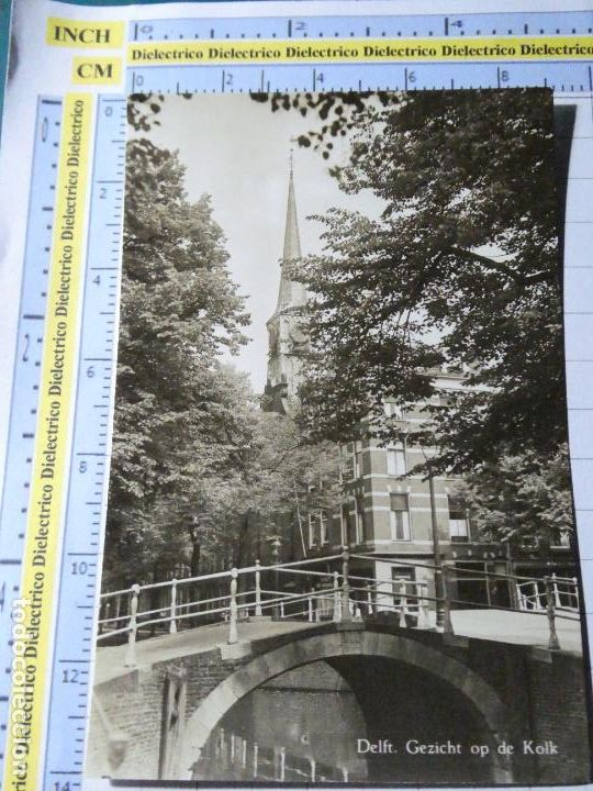 Postales: POSTAL DE HOLANDA PA&Iacute;SES BAJOS. DELFT GEZICHT OP DE KOLK. 2459