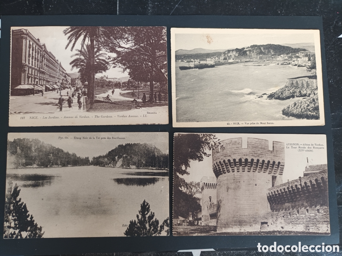 Postais: LOTE DE 8 ANTIGUAS POSTALES DE FRANCIA.