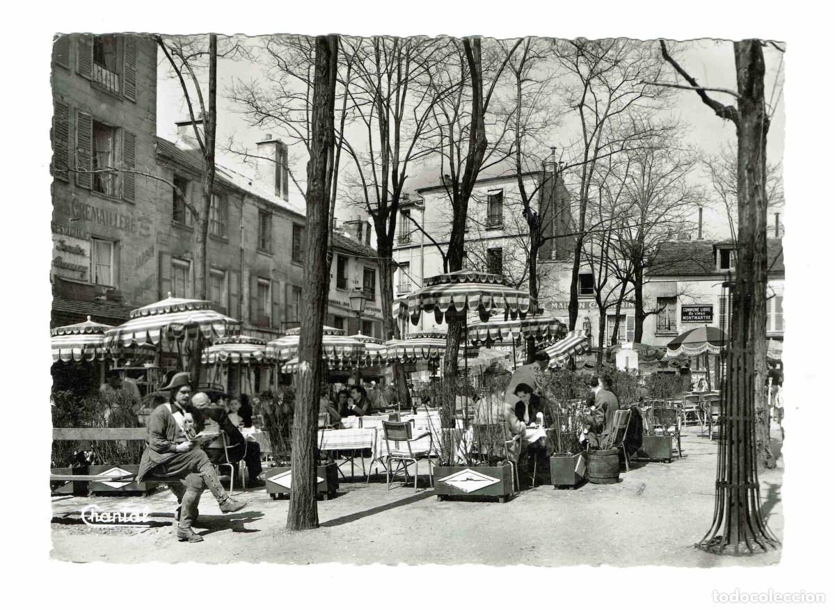 Postales: Paris - La Place du Tertre. - Foto 1