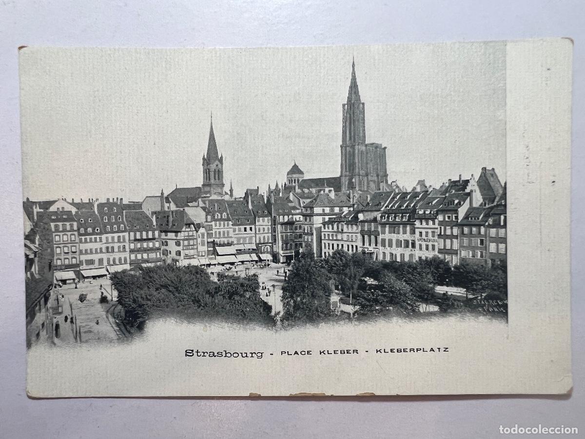 Postales: POSTAL. STRASBOURG. PLACE KLEBER. - Foto 1