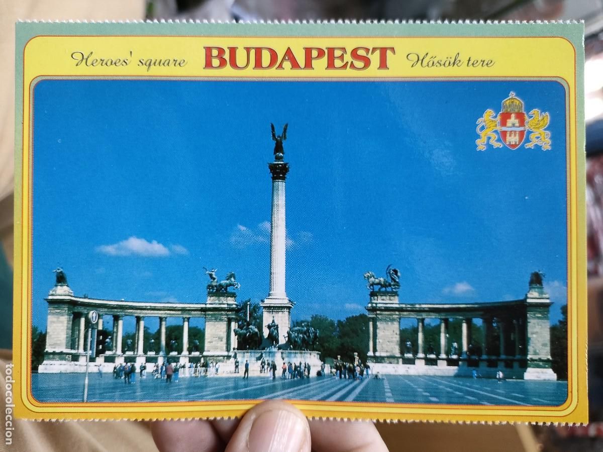 Postales: Postal BUDAPEST Heros Square SC - Foto 1