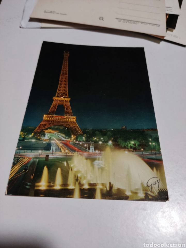 Postales: Postal Paris torre Eiffel - Foto 1