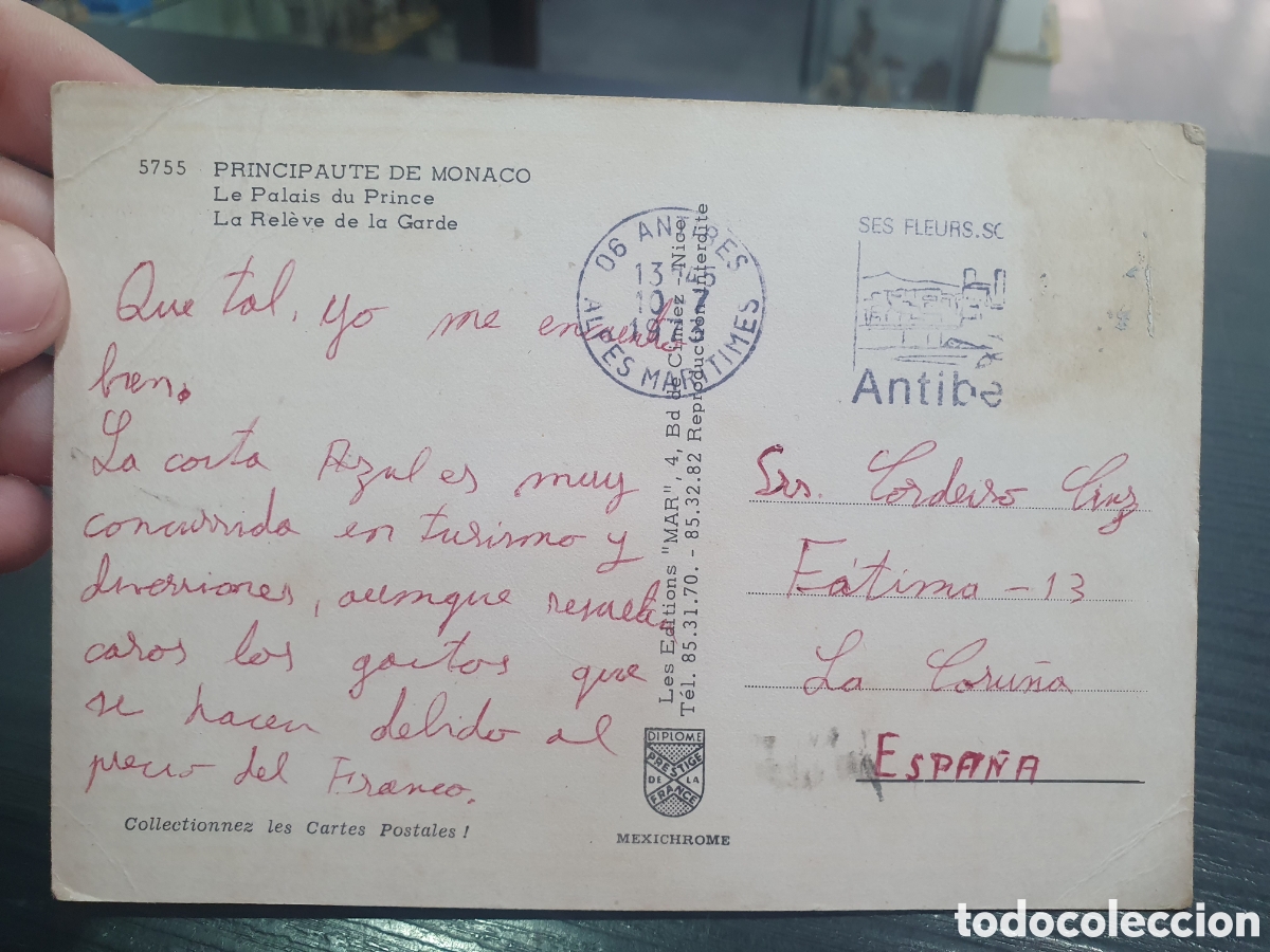 Postales: Postal M&oacute;naco. (L76) - Foto 2