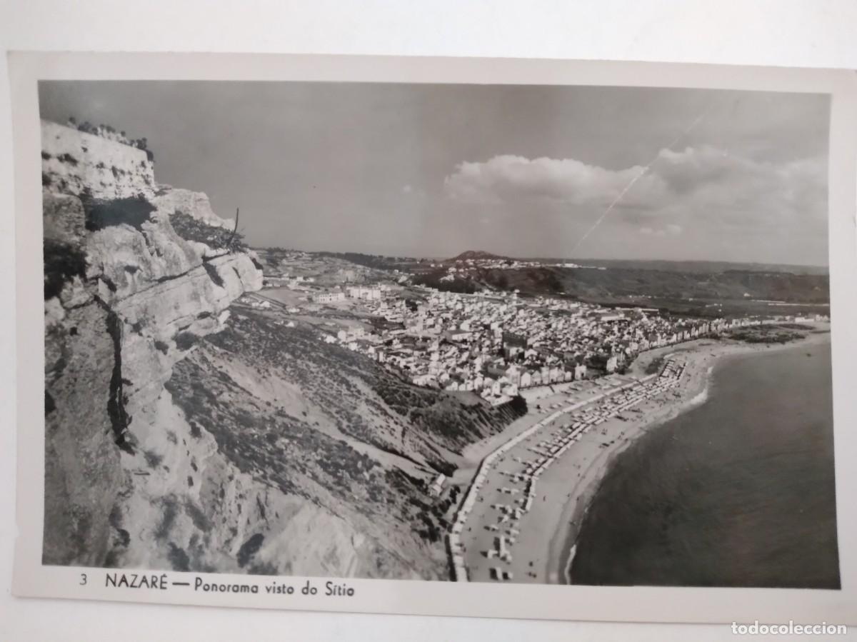 Postkarten: ANTIGUA POSTAL VISTA PANORAMICA NAZARE PORTUGAL RV 1233