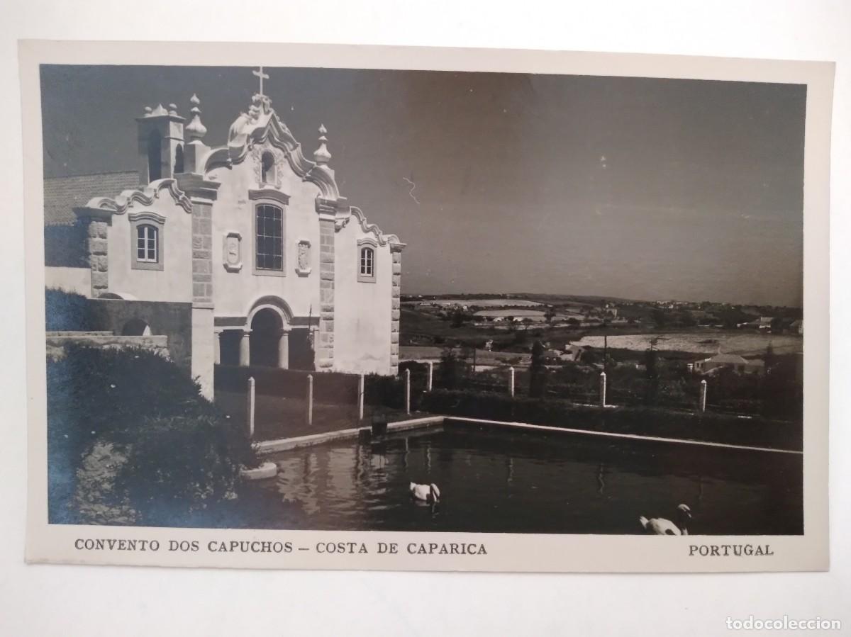 Postkarten: ANTIGUA POSTAL CONVENTO DOS CAPUCHOS COSTA CAPARICA PORTUGAL RV 1234