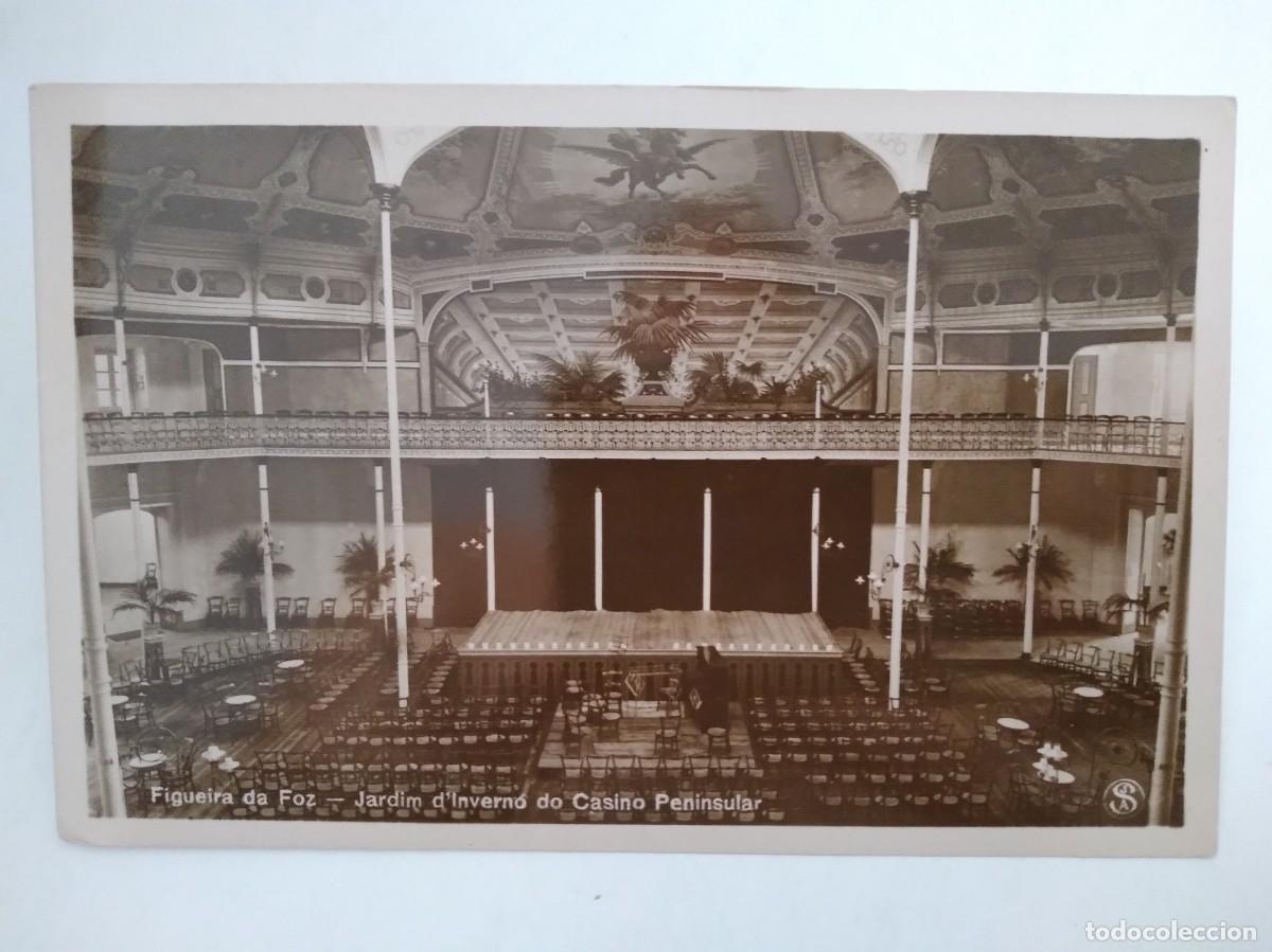 Postais: ANTIGUA POSTAL PORTUGAL FIGUEIRA DA FOZ CASINO PENINSULAR RV 1252