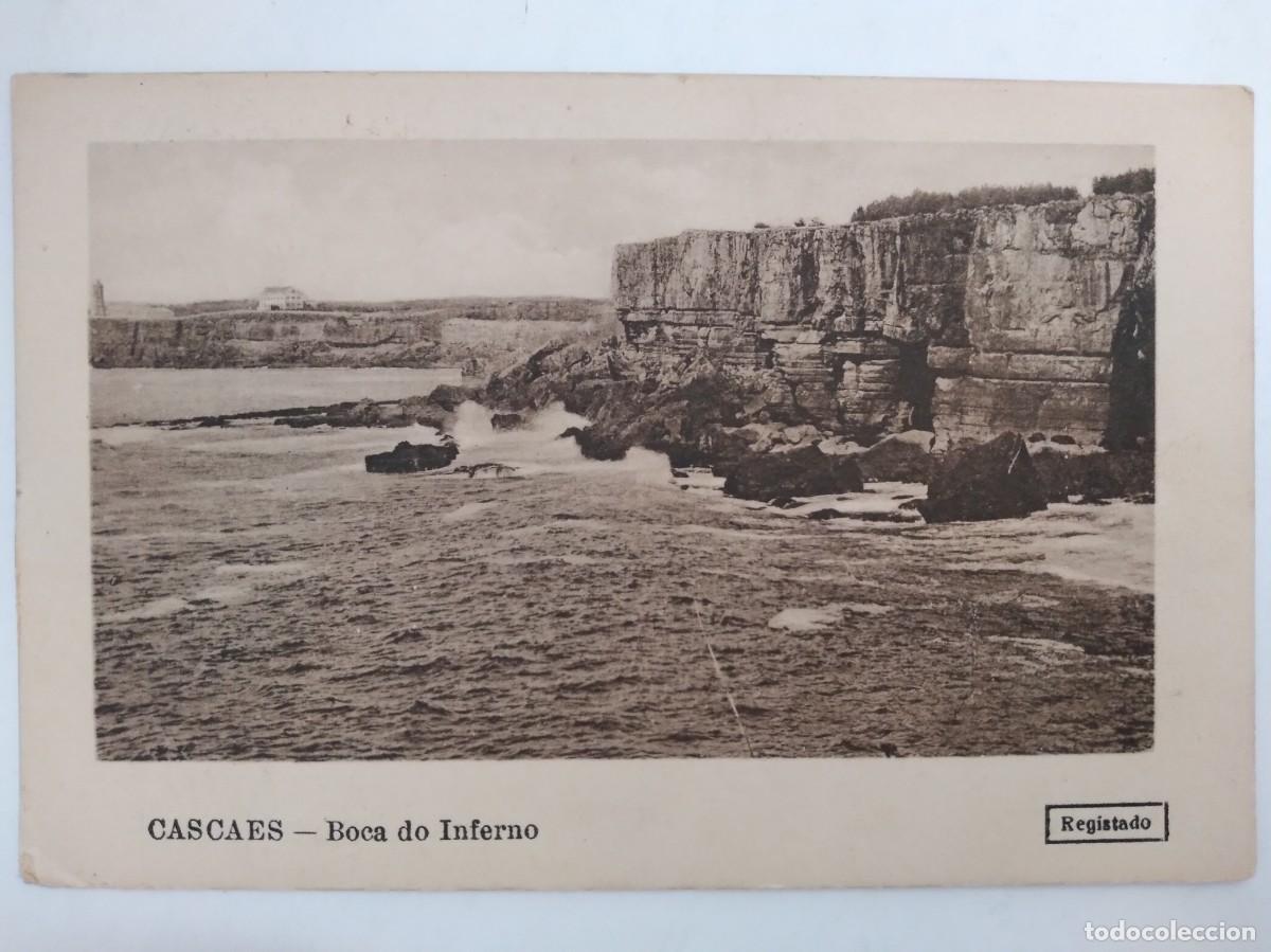 Postais: ANTIGUA POSTAL PORTUGAL CASCAES BOCA INFERNO RV 1255