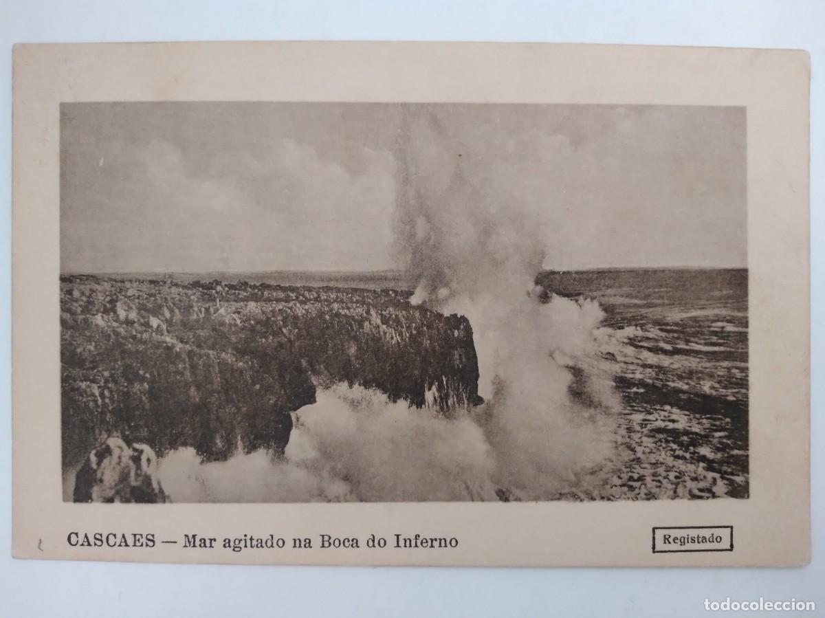 Postais: ANTIGUA POSTAL PORTUGAL CASCAES BOCA DO INFERNO RV 1257