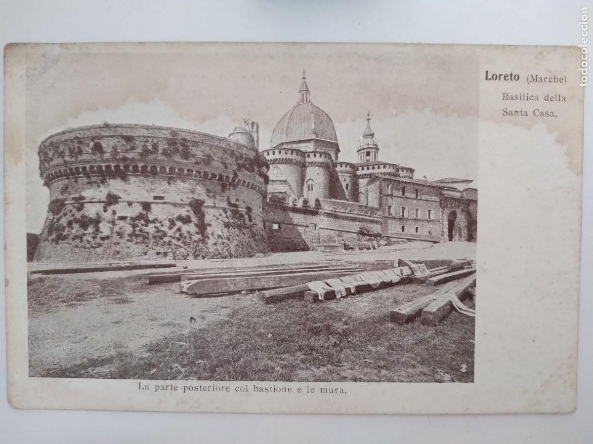 Postkarten: ANTIGUA POSTAL ITALIA LORETO BASILICA SANTA CASA RV 1263