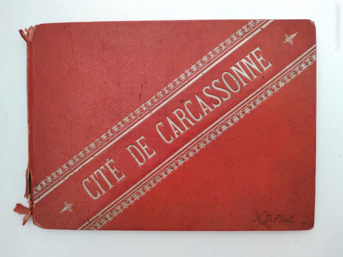 Postkarten: ANTIGUO ALBUM 12 VISTAS FOTOGRAFICAS POSTALES FRANCIA CITE CARCASSONNE RV 1274