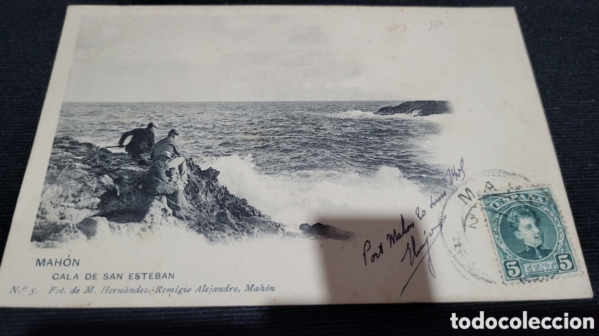 Postales: Tarjeta Postal usada Mahon Francia - Foto 1