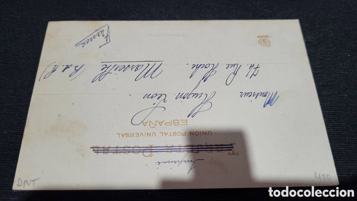 Postales: Tarjeta Postal usada Mahon Francia - Foto 2