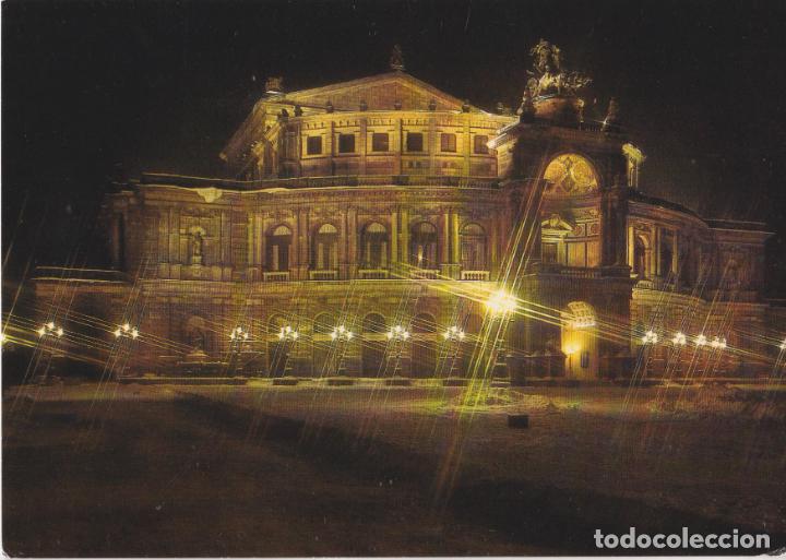 Postales: ALEMANIA, DRESDEN, EDIFICIO DE LA OPERA &ndash; BILD UND HEIMAT &ndash; ESCRITA - Foto 1