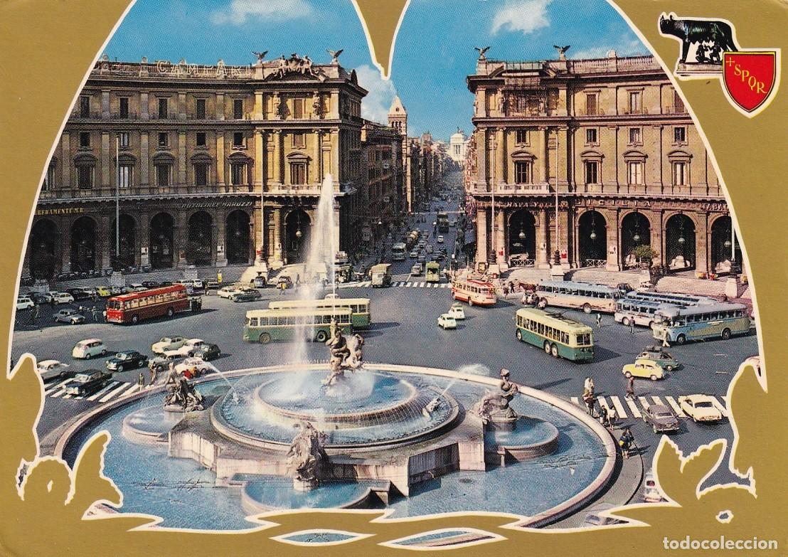 Postales: Roma - Piazza della Repubblica - Foto 1