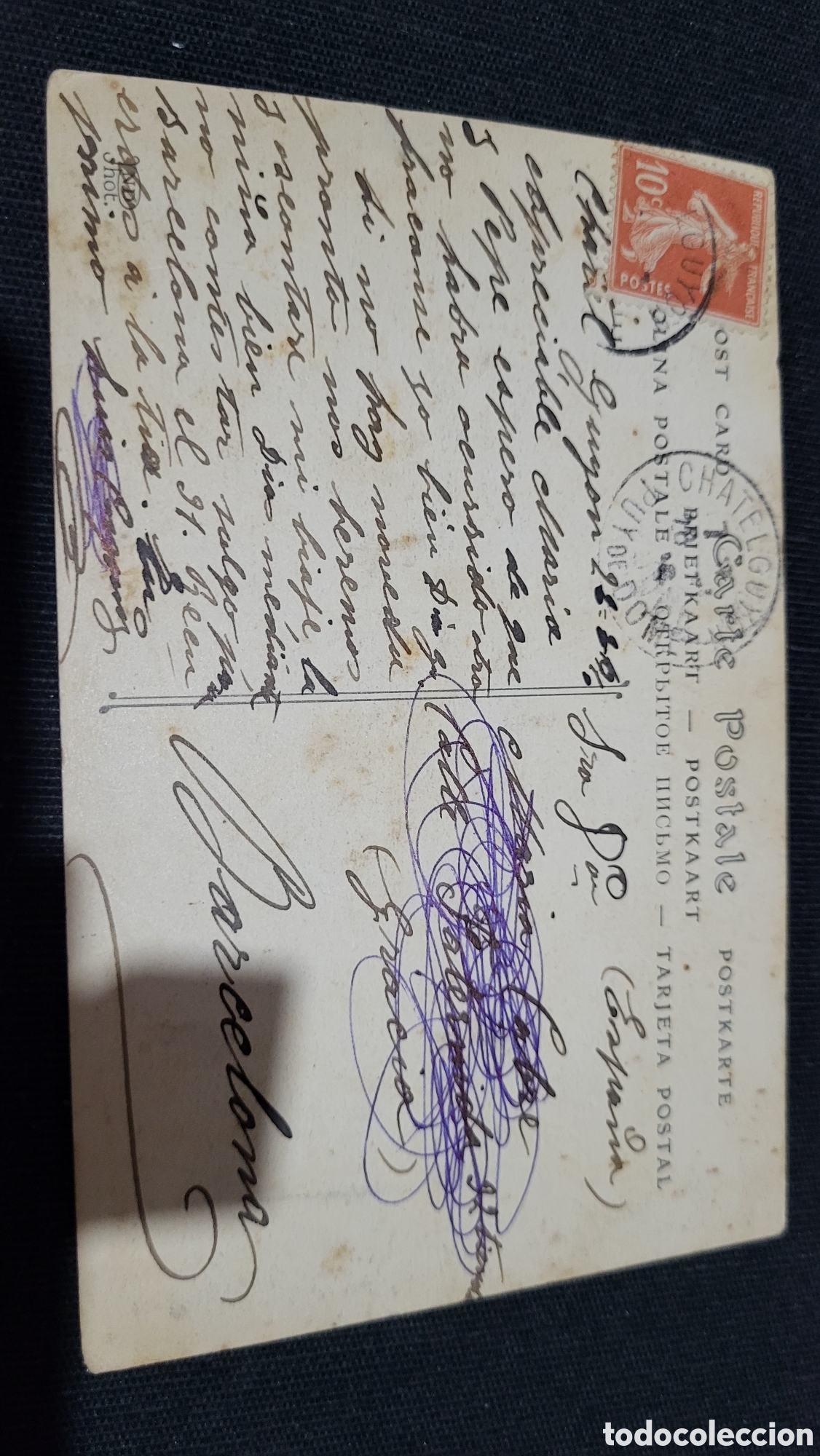 Postales: Tarjeta Postal usada Chatel-Guyon - Foto 2