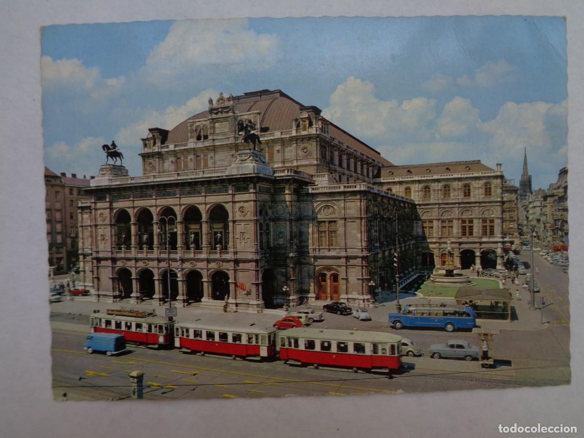 Postales: POSTAL DE VIENA ( AUSTRIA ) : LA OPERA . A&Ntilde;OS 60 - Foto 1