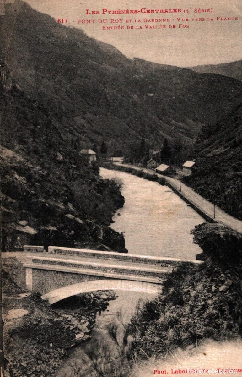 Postales: los pirineos pont du roy francia