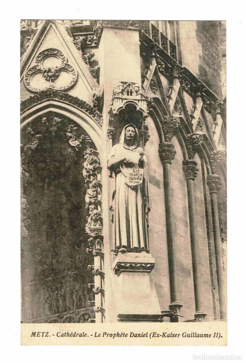 Postais: METZ - Cath&eacute;drale. - Le Proph&egrave;te Daniel.