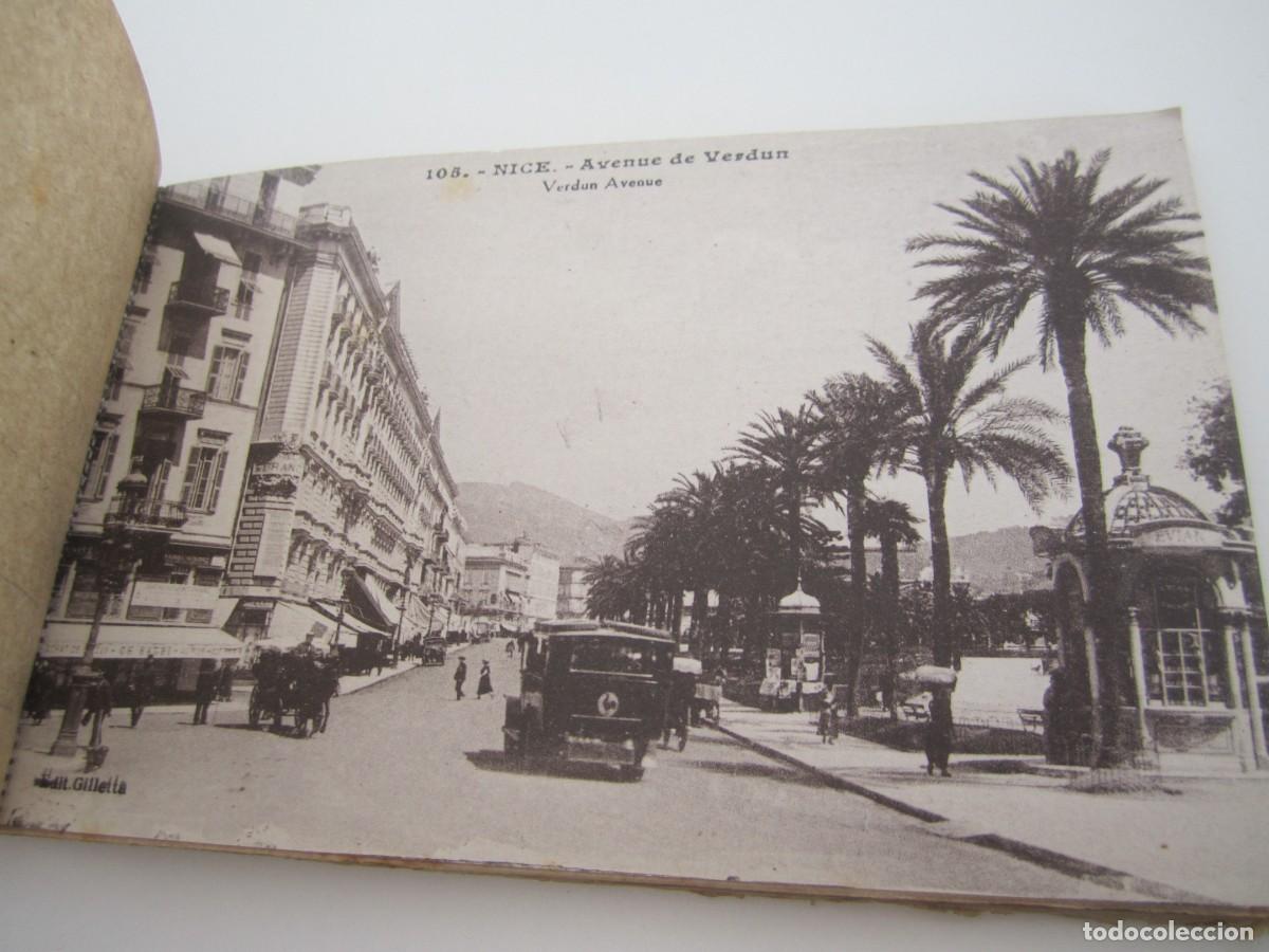 Postales: antiguo librito de 20 postales NICE NIZA - Foto 3