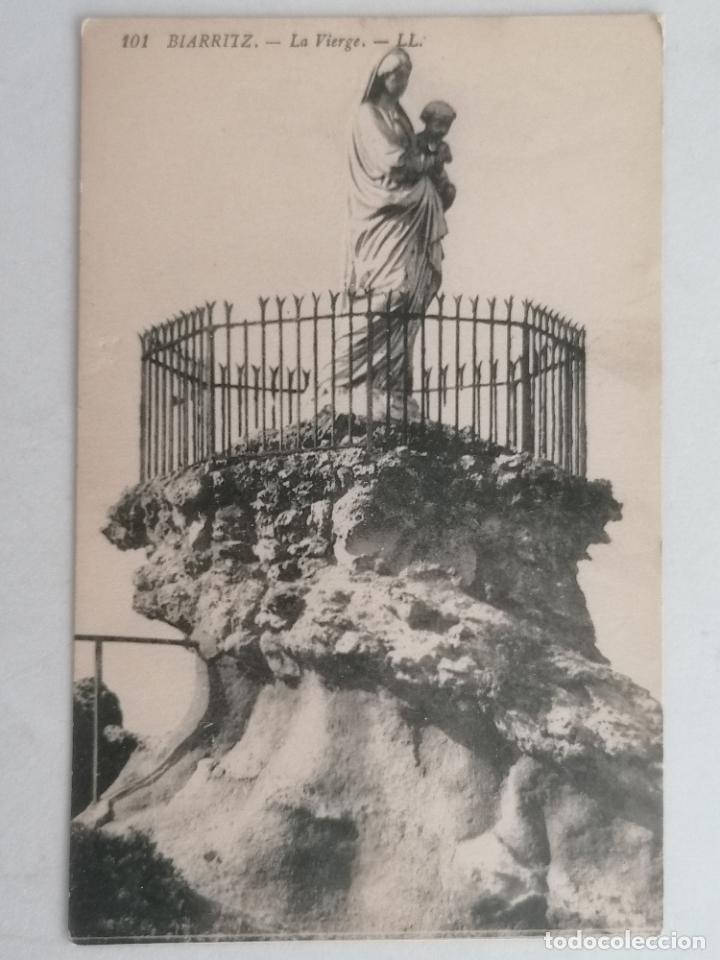 Postales: POSTAL BIARRITZ, LA VIERGE, N&ordm; 101 - Foto 1