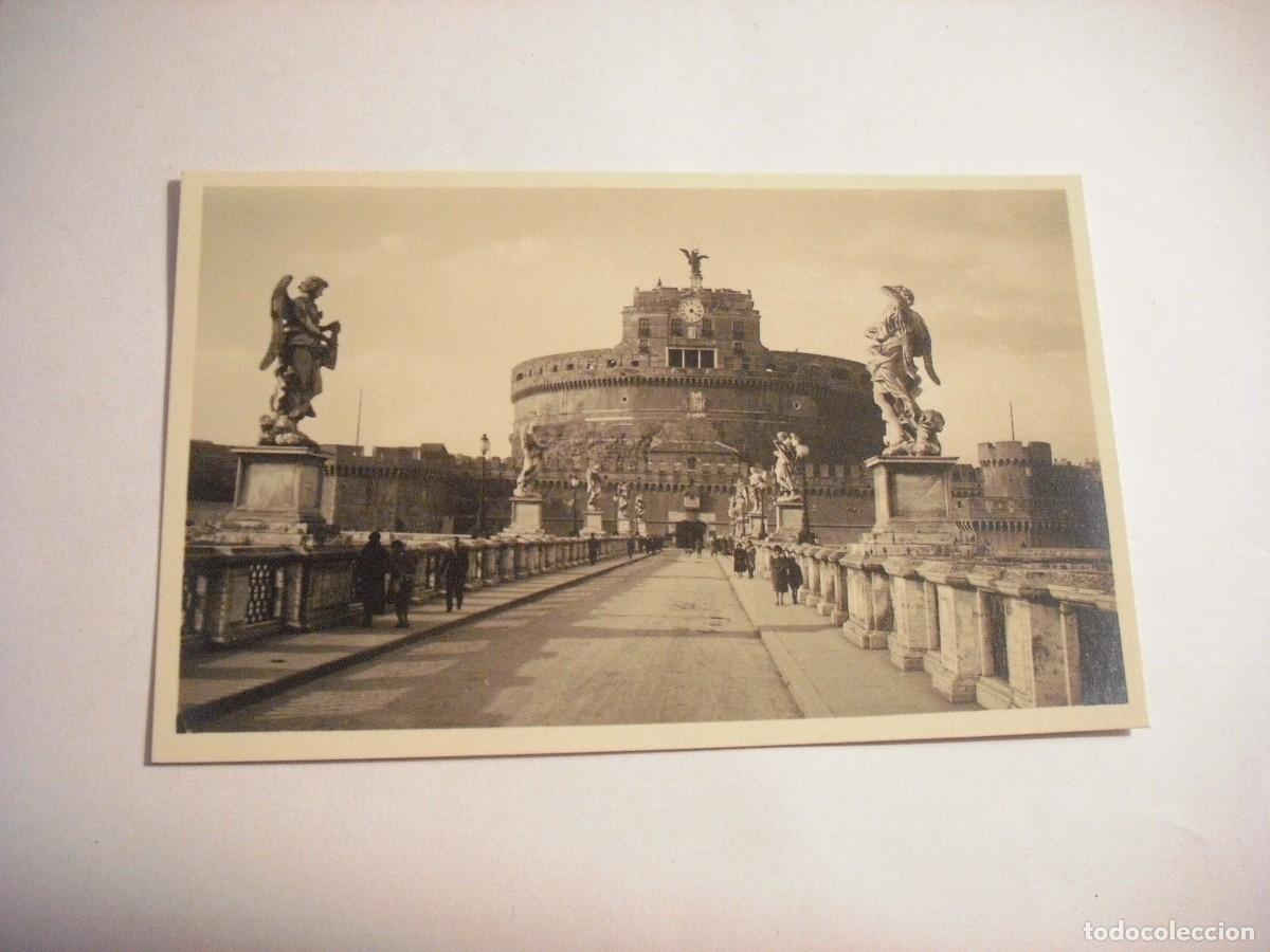 Postales: ROMA , PONTE E CASTEL SANT ANGELO, SIN CIRCULAR - Foto 1