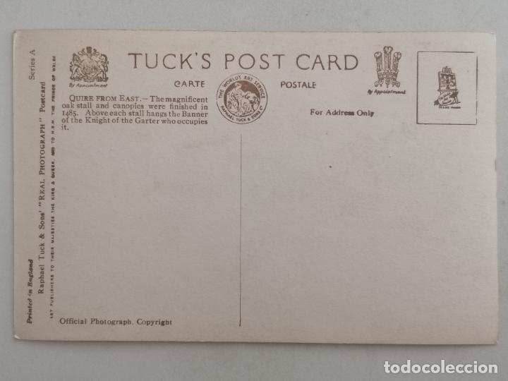 Postales: POSTAL WINDSOR, ST. GEORGES CHAPEL - Foto 2