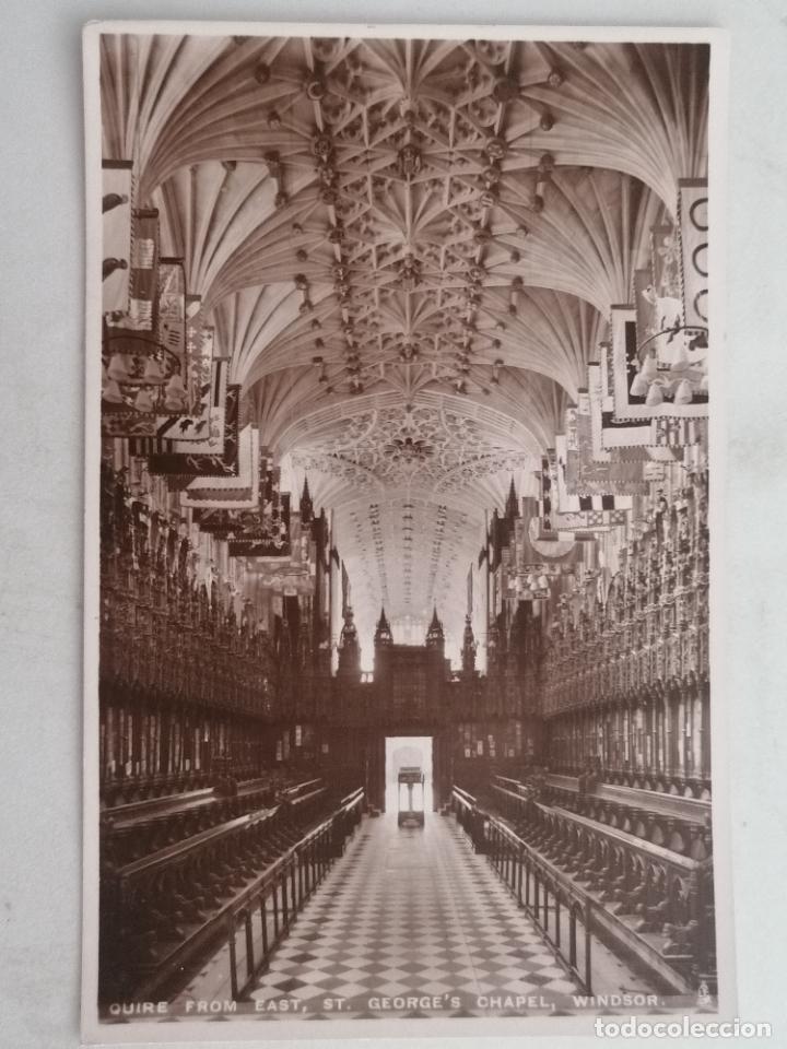 Postales: POSTAL WINDSOR, ST. GEORGES CHAPEL - Foto 1
