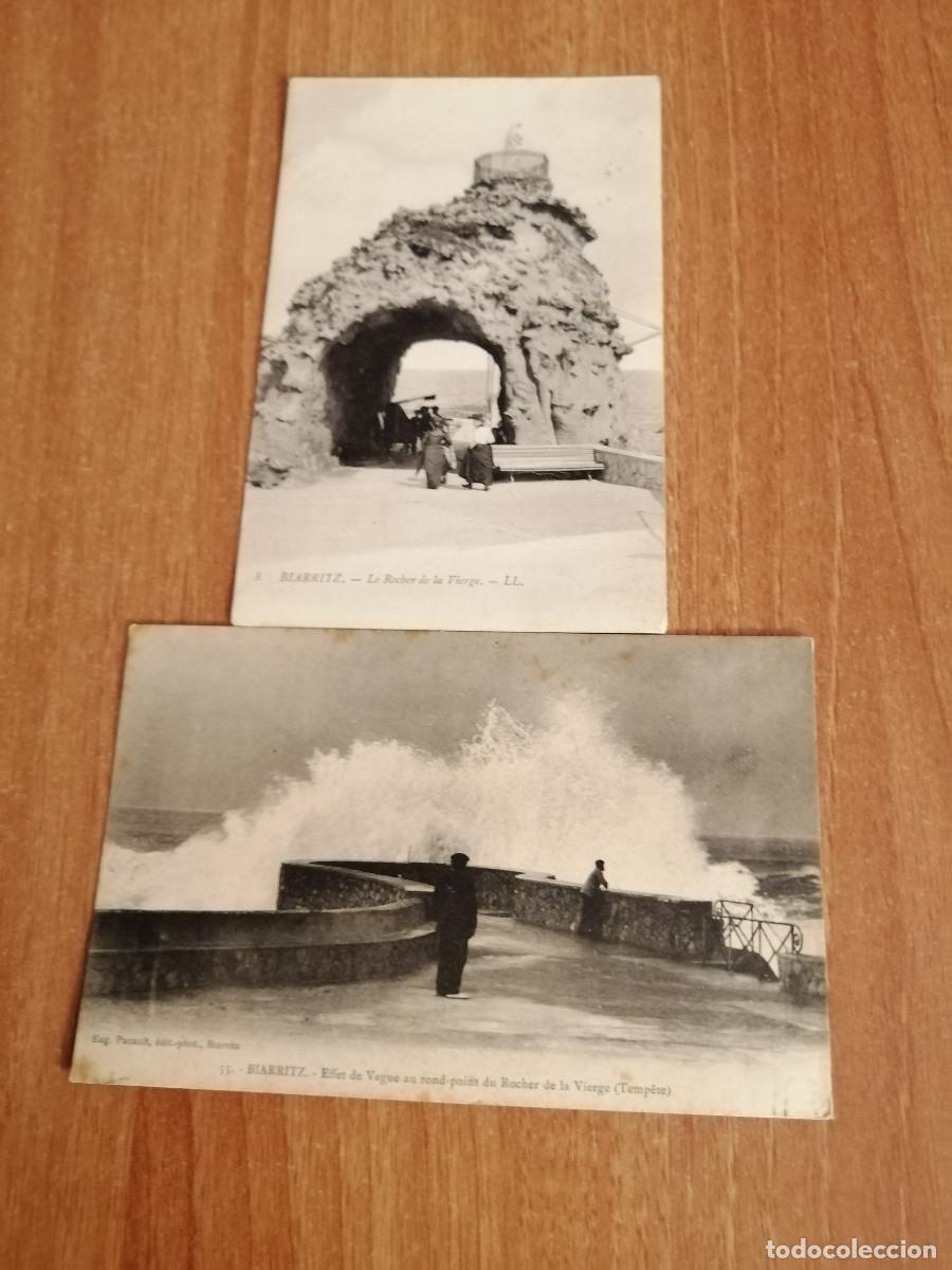 Postales: 2 POSTALES BIARRITZ SIN CIRCULAR - Foto 1