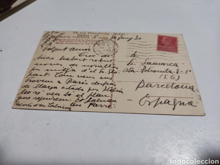 Postales: Postal antigua Paris 1930 - Foto 2