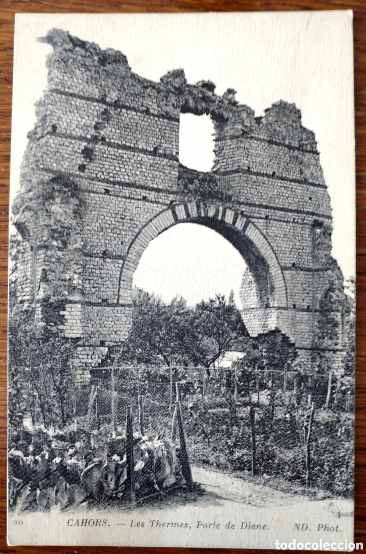 Postkarten: CAHORS - Les Hermes, Porte de Diane