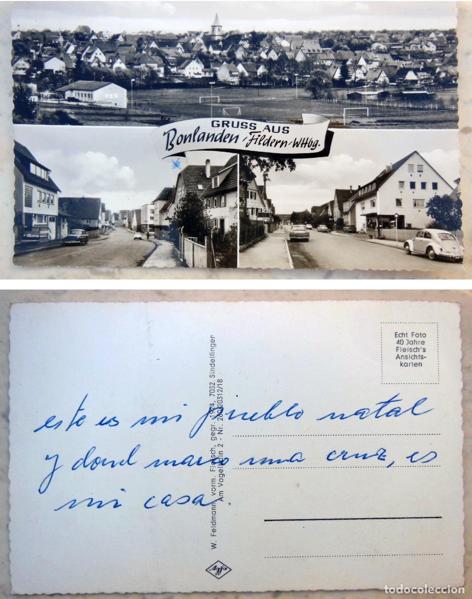 Cartoline: Antigua Postal Fotogr&aacute;fica : ALEMANIA. Bonlanden Filderstadt
