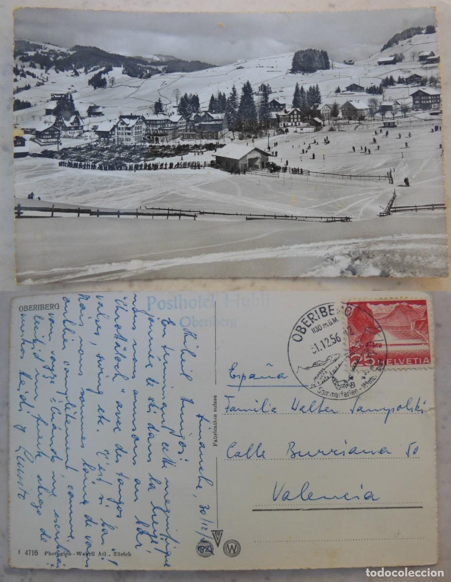 Cartoline: Antigua Postal Fotogr&aacute;fica : OBERIBERG. 1956. Phot Wehril 4716