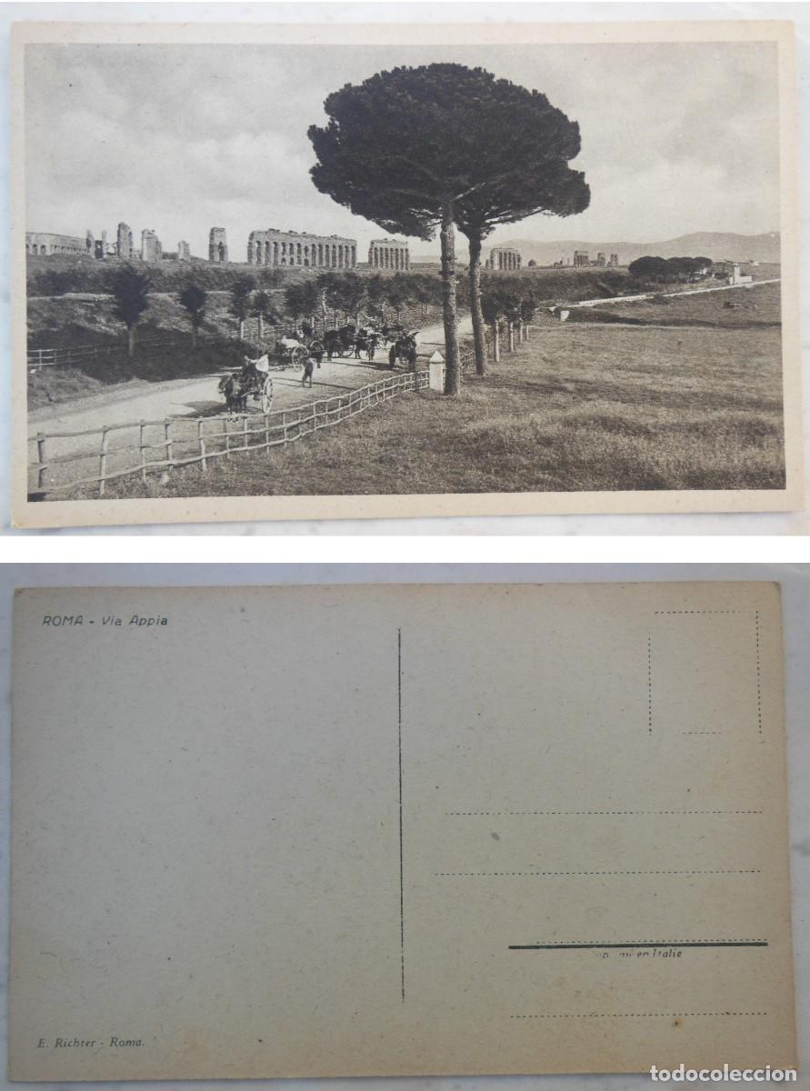 Postales: ROMA. Via Apia. E Richter - Foto 1