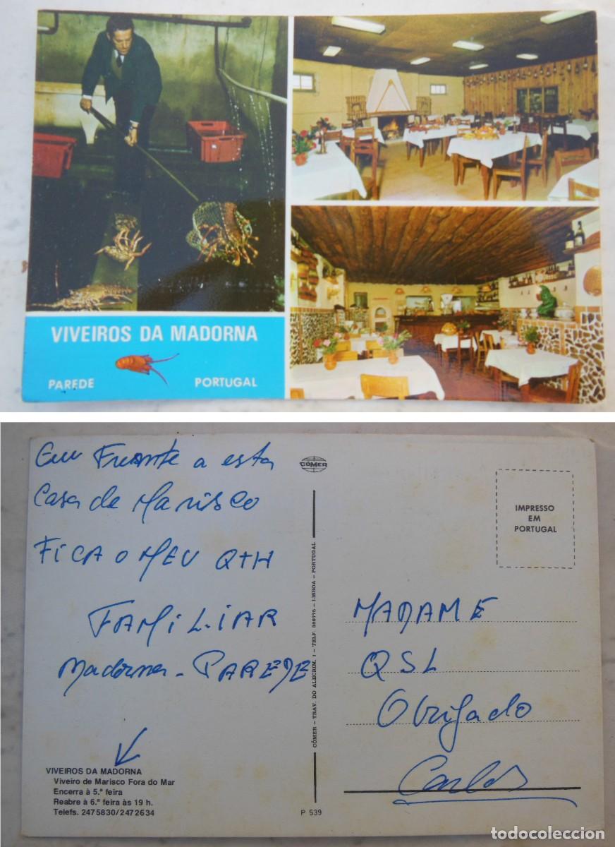 Cartoline: PORTUGAL. VIVEIROS DA MADORNA. Viveiro de Marisco Fora do Mar.