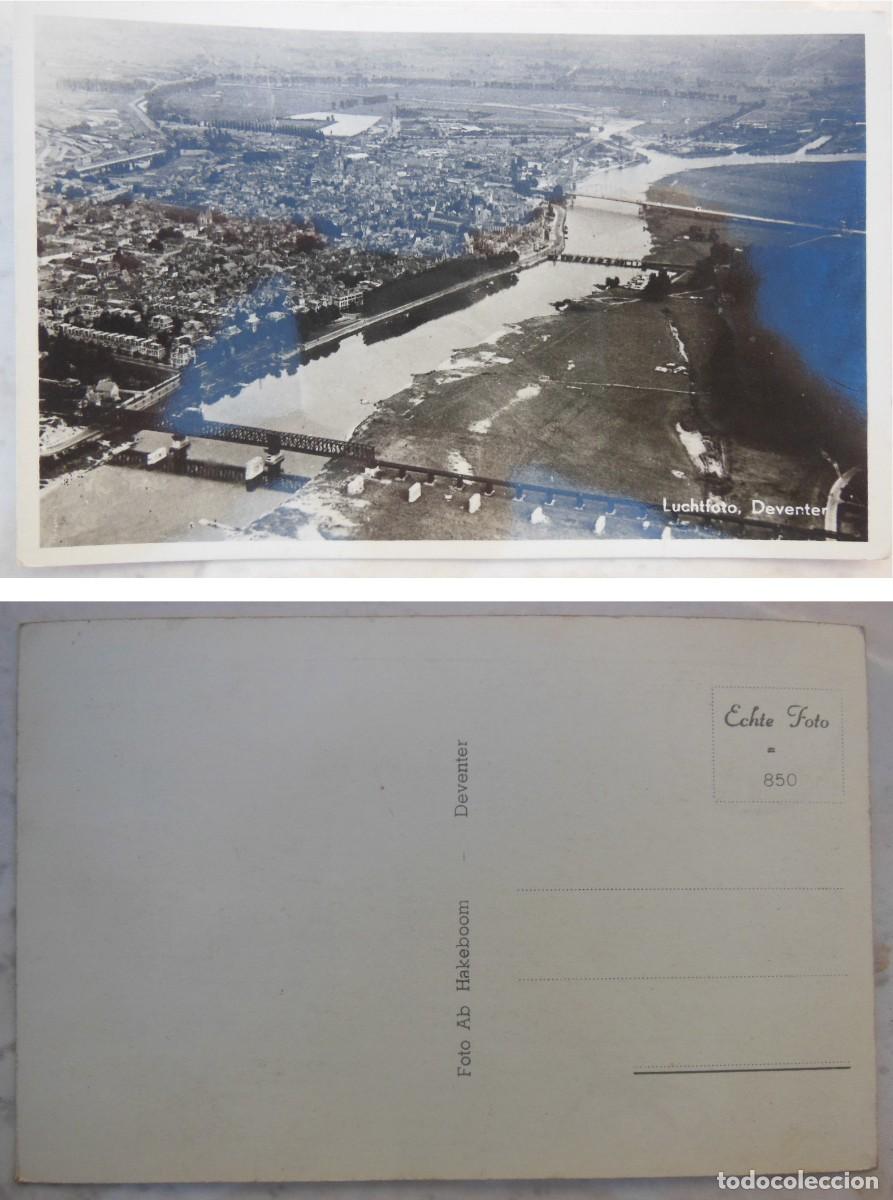 Postais: Postal Fotogr&aacute;fica : DEVENTER (Holland). Luchtfoto.