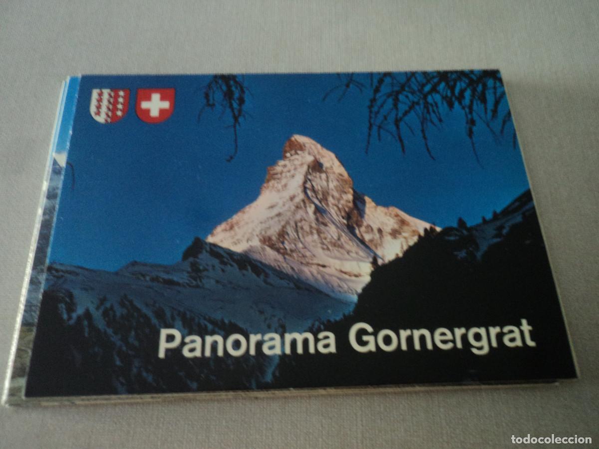 Postais: vista panoramica en postales continuadas de gornergrat,(alpes apeninos) foto klopfenstein