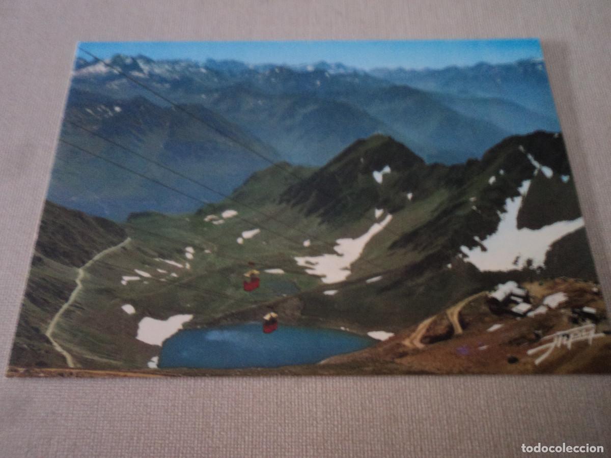 Postais: les pyrenees, le telepherique laquets sello de pic du midi de bigorre, f.38