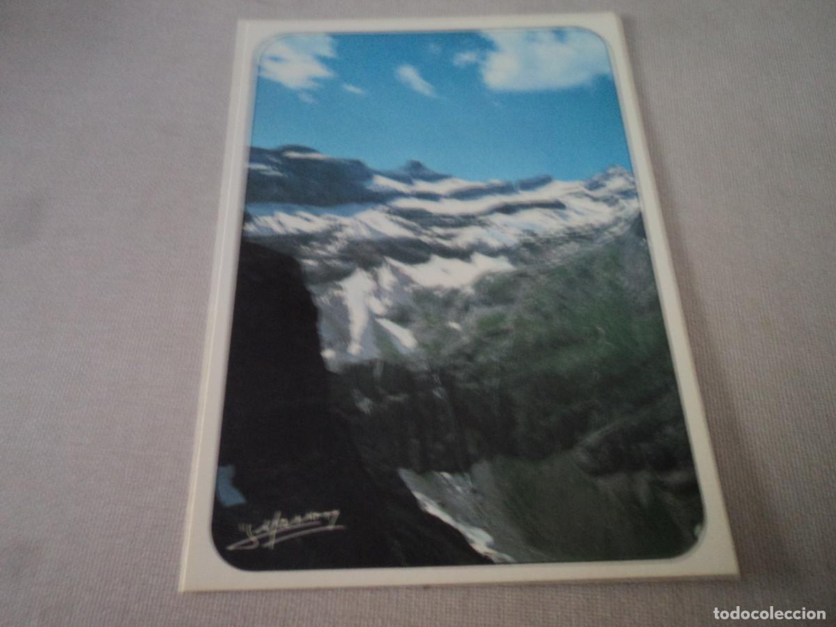 Postais: regard sur les pyrenees gavarnie, la breche de roland, foto jean masson