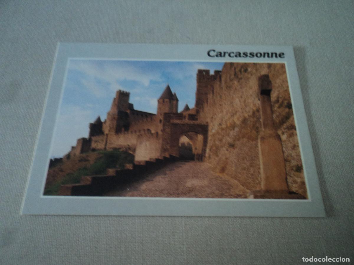 Postais: cite de carcassonne, la porte d&acute;aude