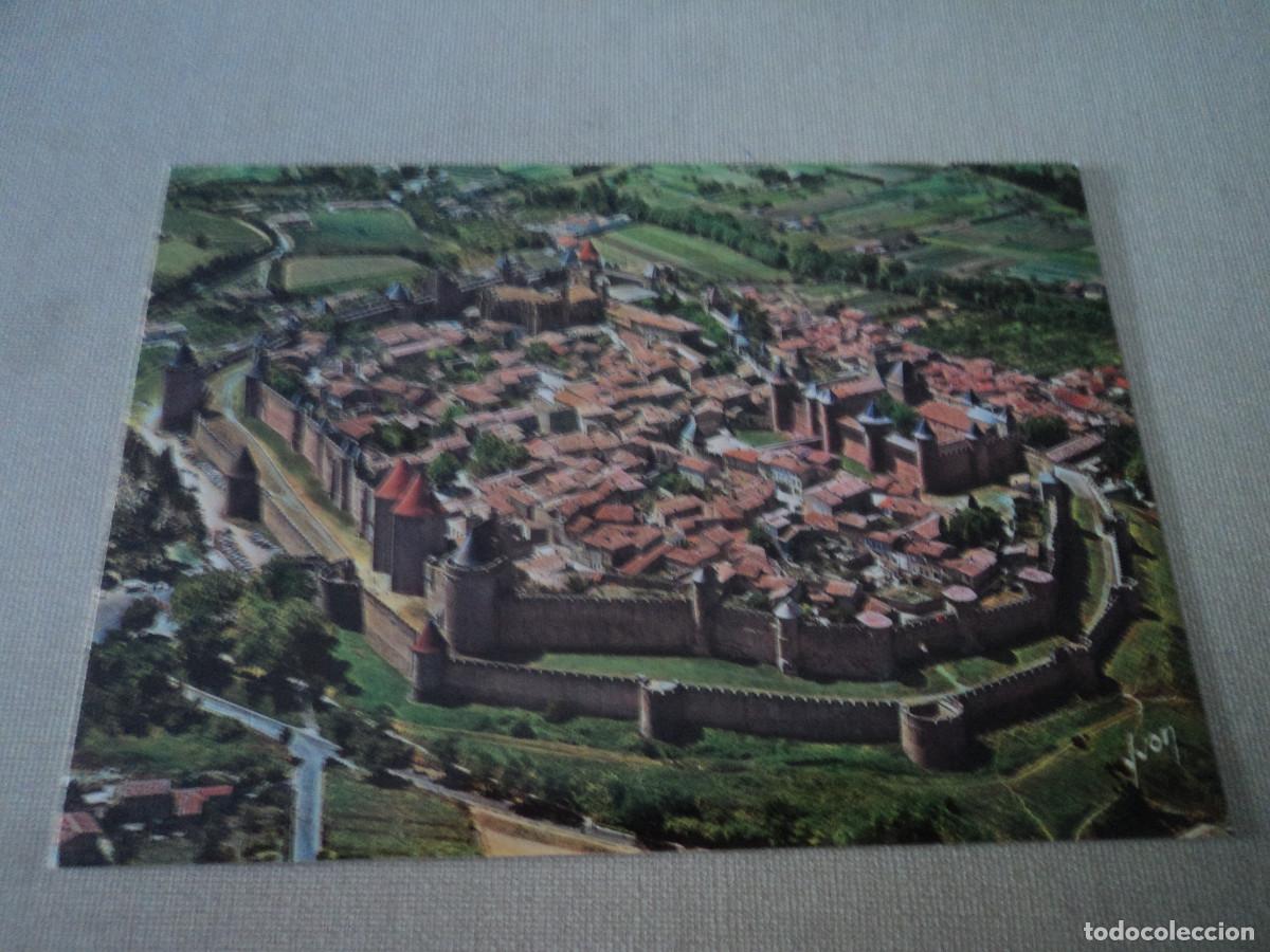 Postais: carcassonne, vue aerienne aude, ed. yvon
