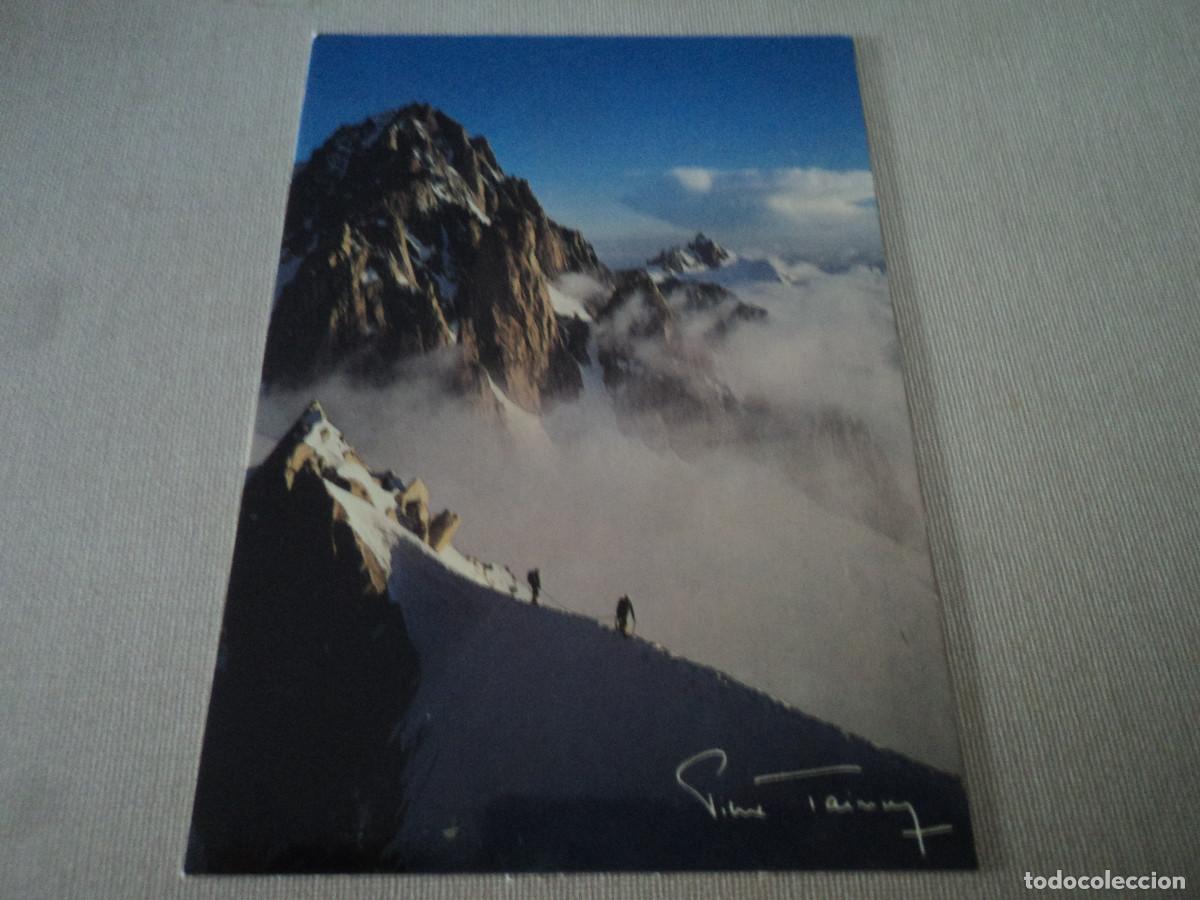 Postais: tour ronde, mont-blanc du tacul et aiguille de midi