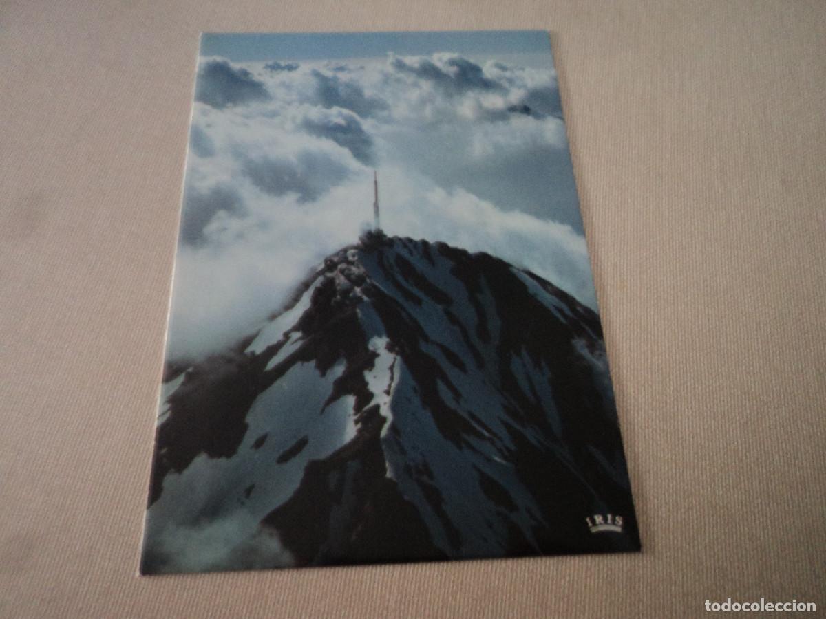 Postais: les pyrenees, la tour de television sello de pic du midi de bigorre
