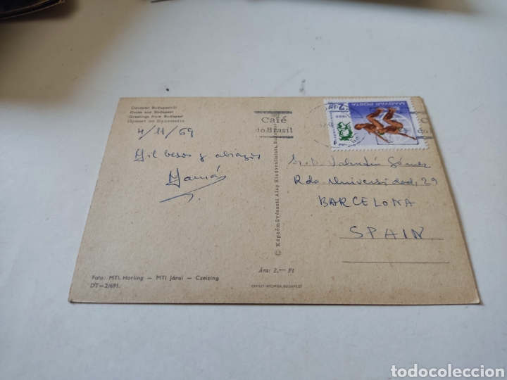 Postales: Postal Budapest, puente - Foto 2