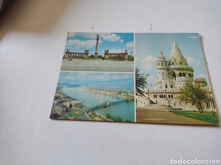 Postales: Postal Budapest, puente - Foto 1